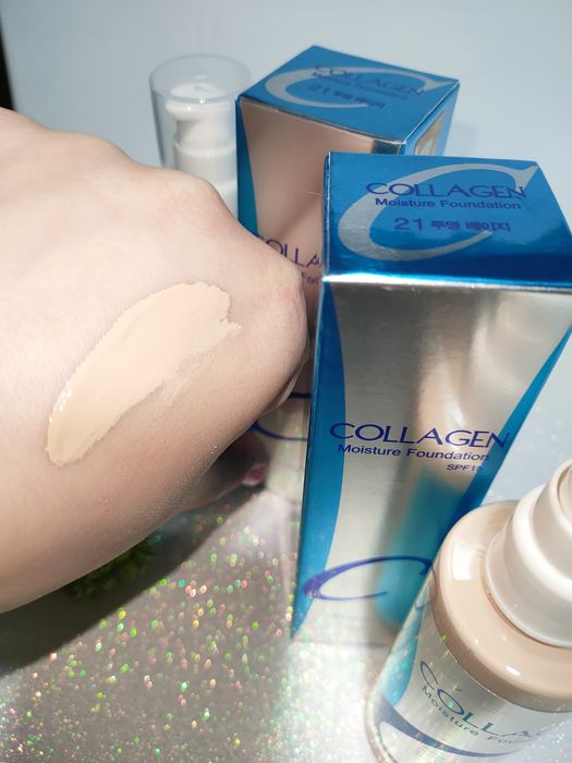 № 13, 21  Тональний крем Enough collagen 100 мл