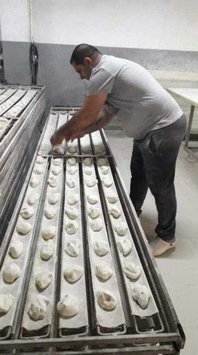 Fabrico de pão Padaria