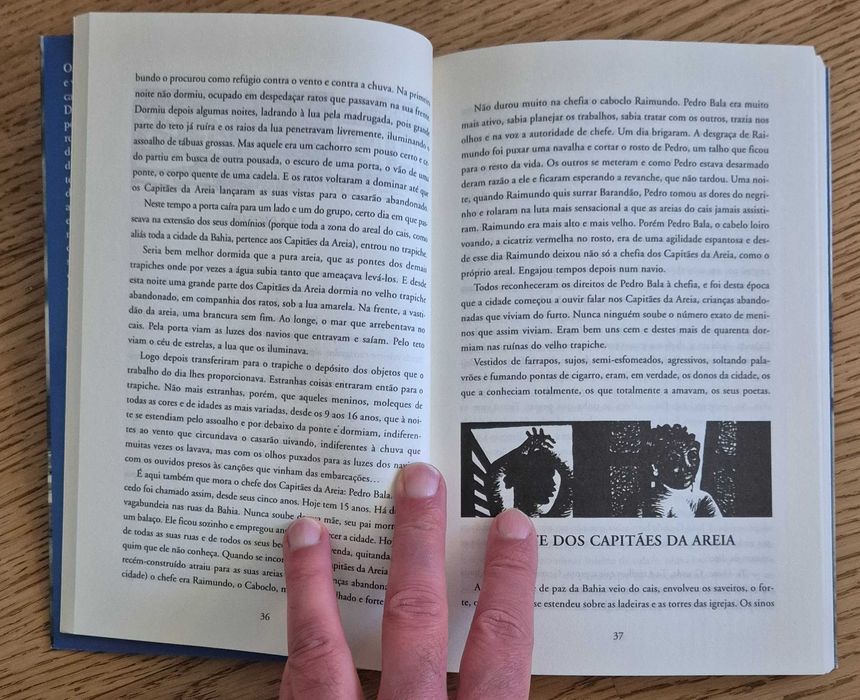 Livro Capitães da Areia, de Jorge Amado