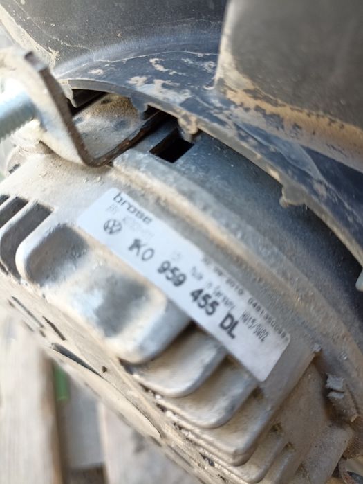 Вентилятор радіатора шкода