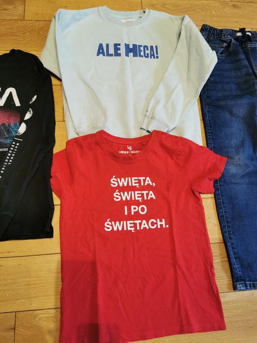 Paka ubrań 146 wiosna chłopiec H&M Re