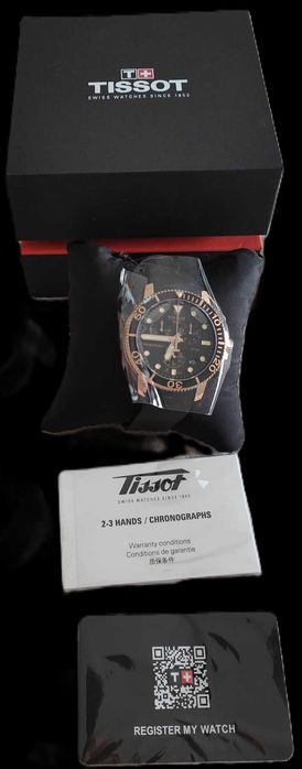 Relogio Tissot Seastar 1000 46mm NOVO