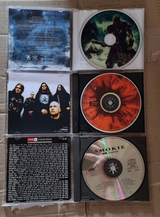 Диски Tiamat Voivod Amon Amarth Smoke