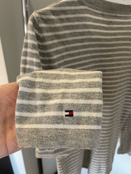 Sweter w paski Tommy Hilfiger S