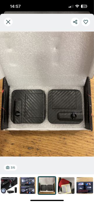 Led logotipo Volkswagen VW para porta carro projetor logotipo - Novo