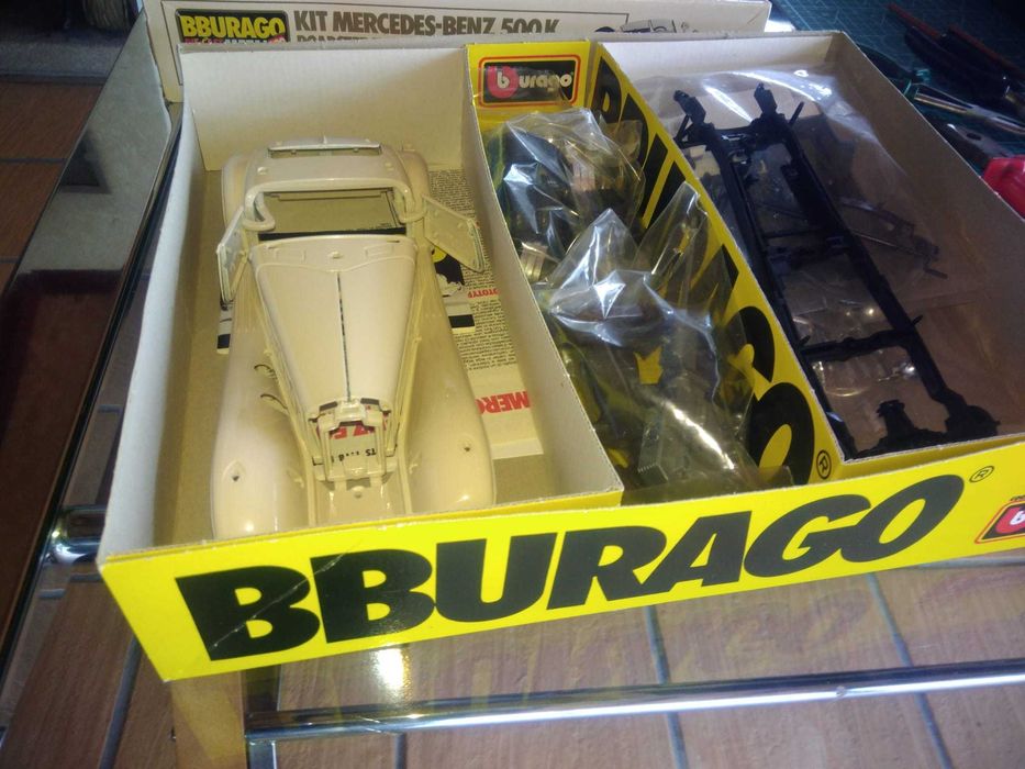 Kit Metal 1:20 BBURAGO - Mercedes 500K roadster
