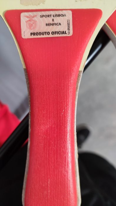 Raquetes vintage oficiais do Benfica