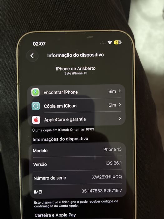 iphone 13 com garantia iservices