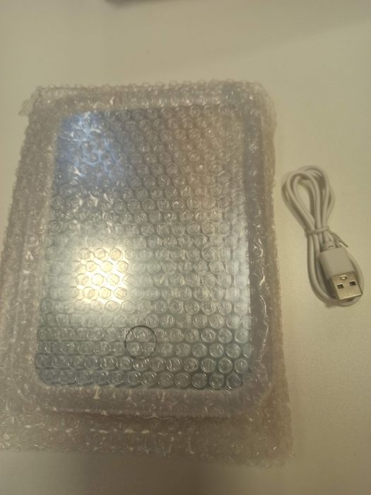 Espelho de maquiagem LED USB