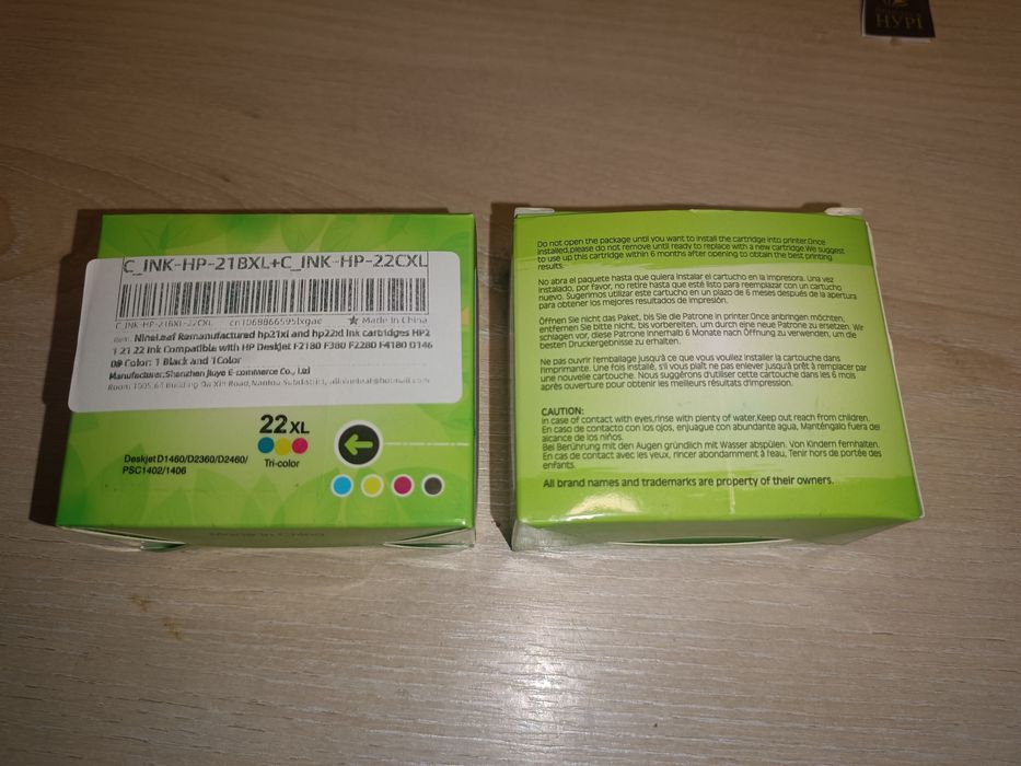Картридж hp-21XL;22XL