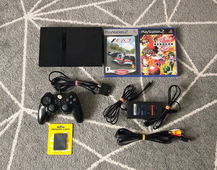 Konsola SONY PlayStation 2 Slim PS2 SCPH-77004 Date Code 6C