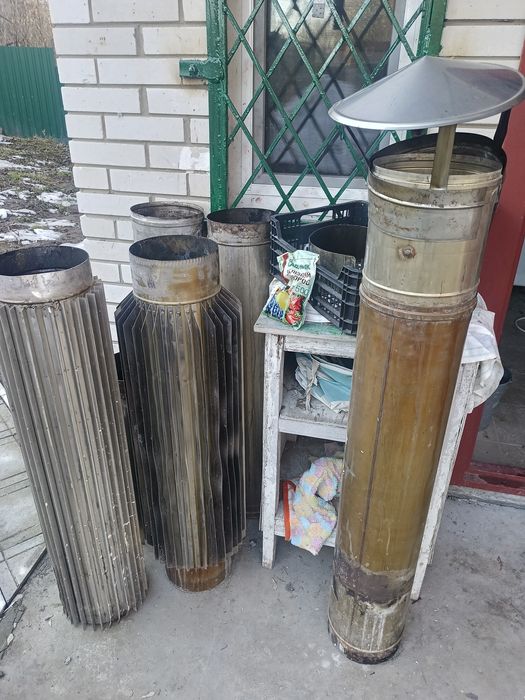 Труба радіаторна  нержавіюча 200 мм