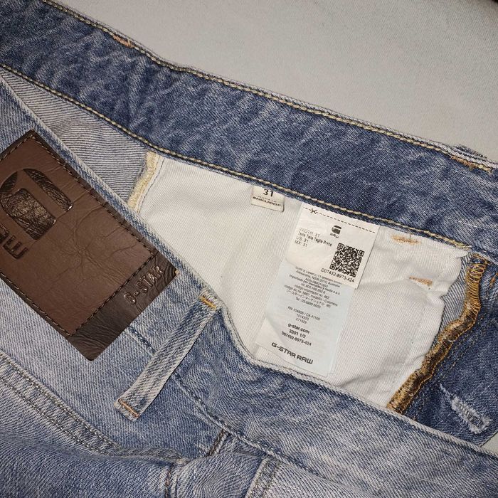 с QR-кодом W31 G-STAR RAW джинсовые шорты из 100% хлопка КУПИТЬ