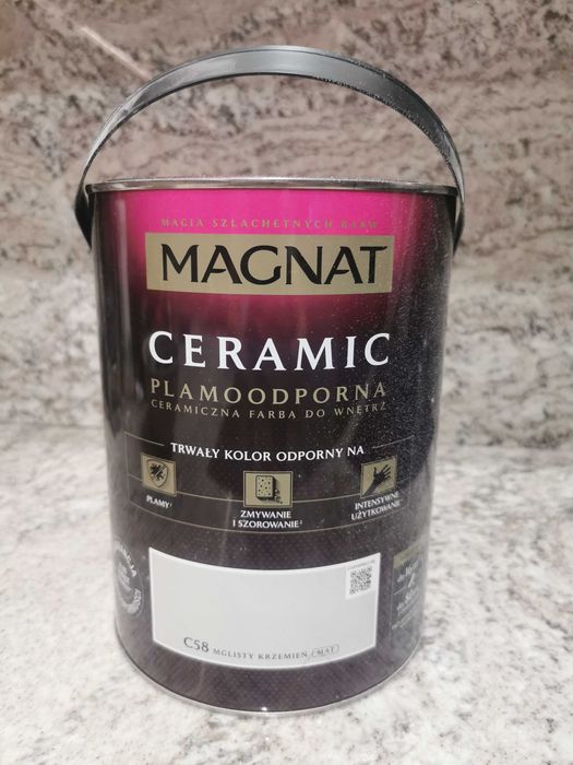 Farba Magnat Ceramic MGLISTY KRZEMIEŃ 5L C58 - NOWA