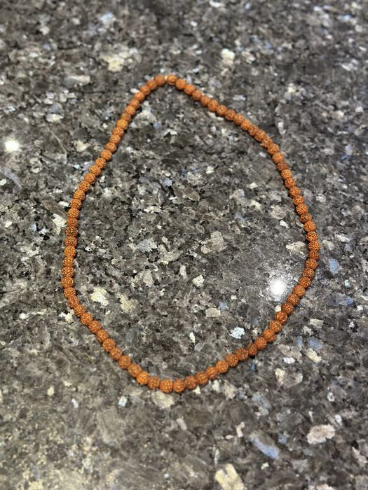 Colares de meditação Shiva Rudraska Mala e em madeira