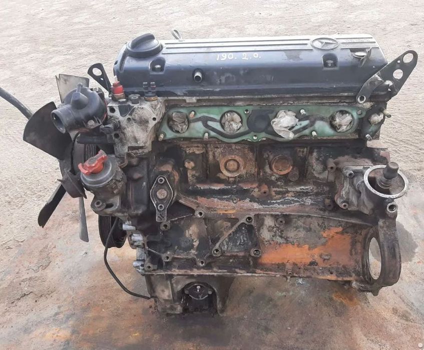 Двигатель Мотор ГБЦ Головка m102 m103 m104 124 190 140 Мерседес: 550 ...