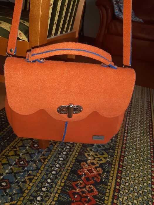 Torebka filcowa vintage