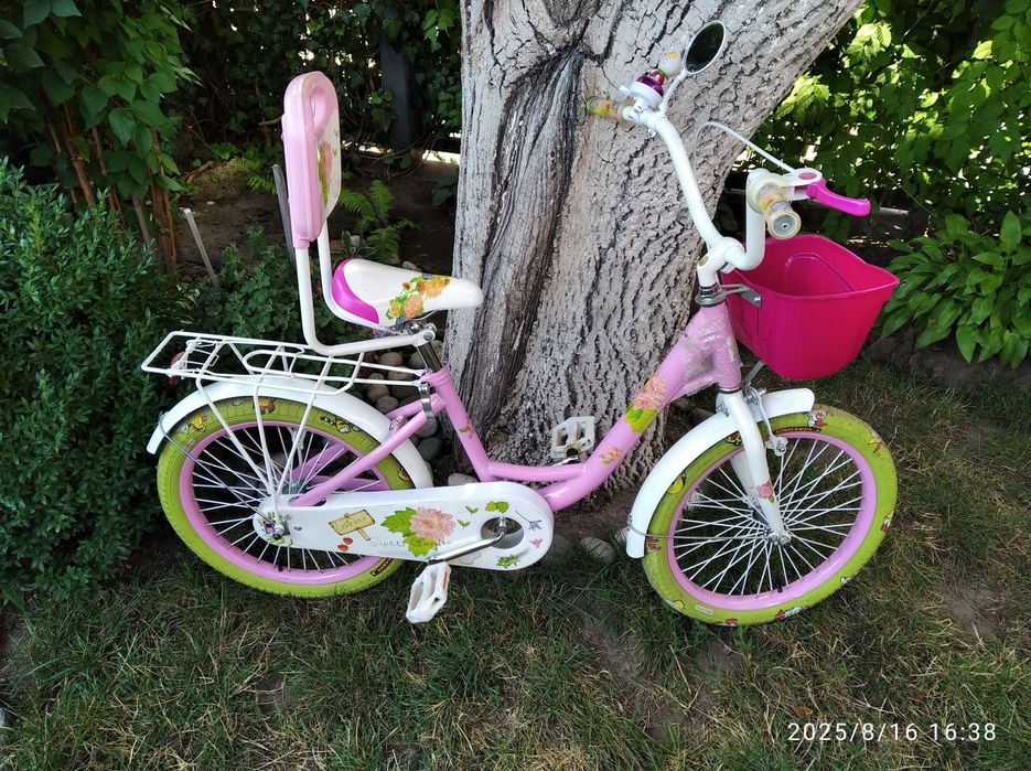 Детский велосипед для девочки