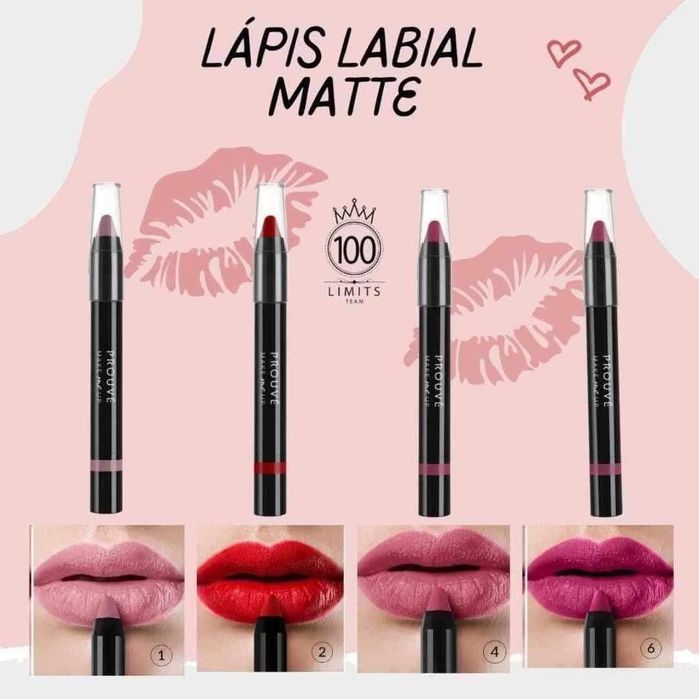 Lápis Mate Labial