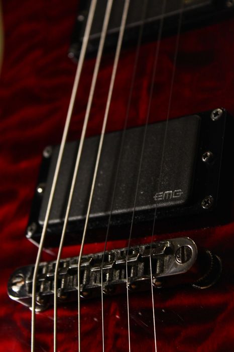 Schecter Damien Elite-6 CRB (Made in Korea) — EMG 81/85