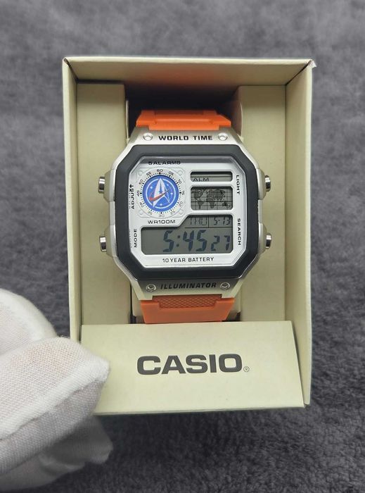 Casio Royale STAR TREK AE-1200WH – Fabrycznie Nowy Unikat