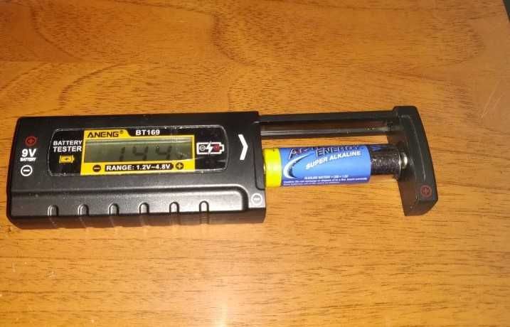 Testador de Pilhas