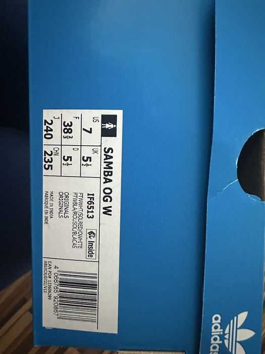 Adidasy samba rozmiar 38 adidas