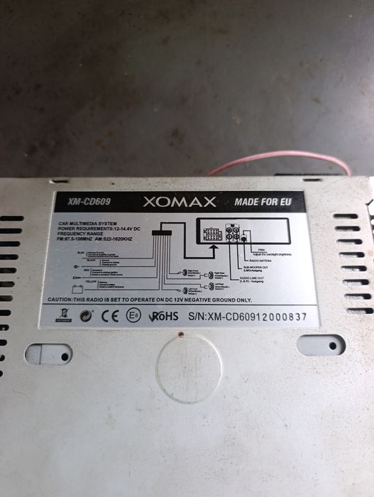 Автомагнітола xomax
