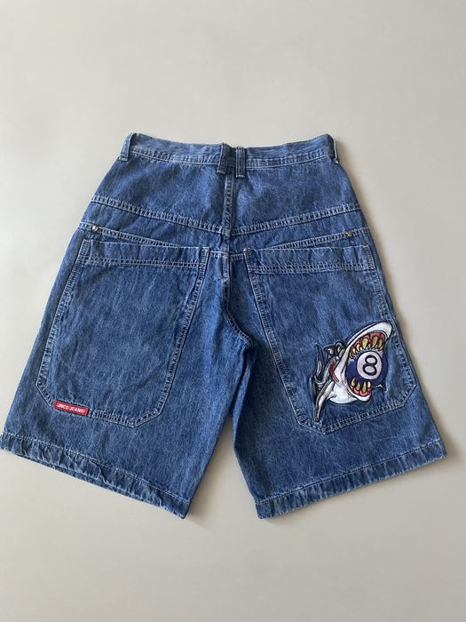 Шорти. JNCO Jeans Vintage Denim Shorts / Шорти Shark 8 Ball