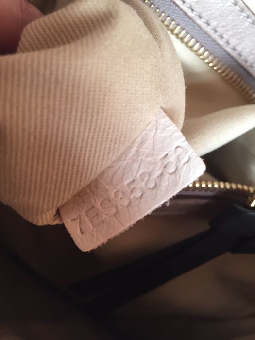 Chloe сумка оригінал кожа бежева