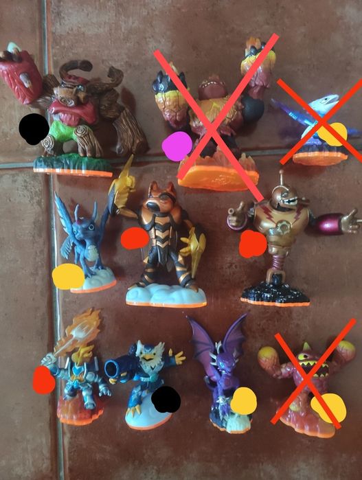 Figuras Skylanders (venda avulso)