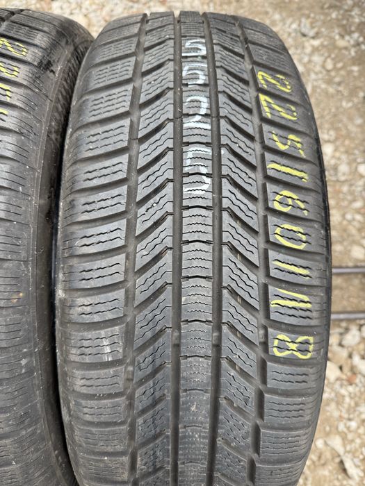 Opony zimowe 225/60/18 Continental 2szt 6,6mm 2022r