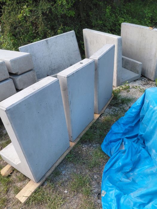 Mury ściany oporowe L 80 L -50 L -100 L- 120 L-Ka Lki beton C30/37