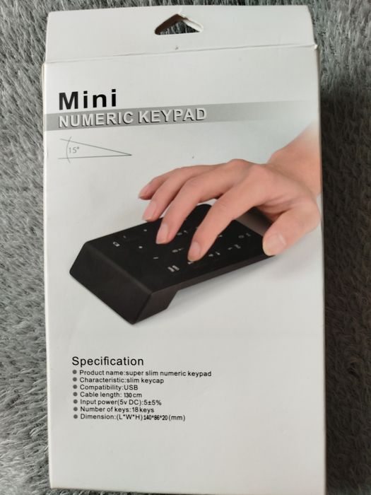 Міні дротова клавіатура, цифрова клавіатура