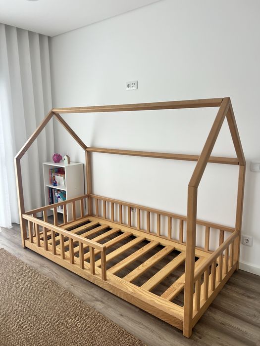 Cama montessori madeira maciça
