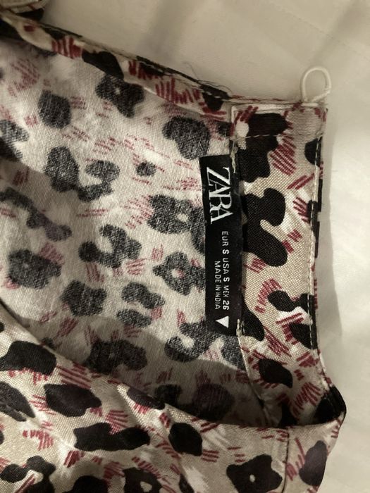 Satynowy komplet S Zara