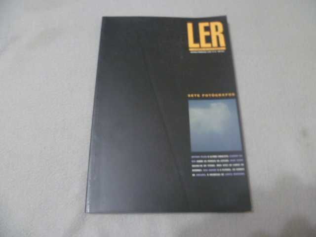 7 Fotógrafos Portugueses - Revista Ler, 41, 1998 (fotos de escritores)