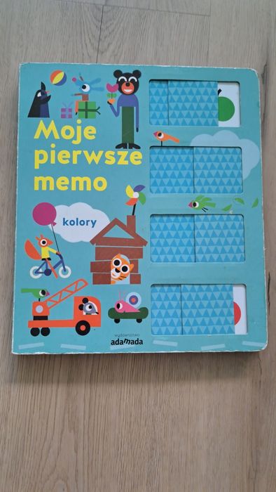 Książka - Moje pierwsze memo. KOLORY