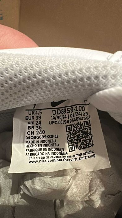 Sapatilhas Nike Air Force mulher originais Novas