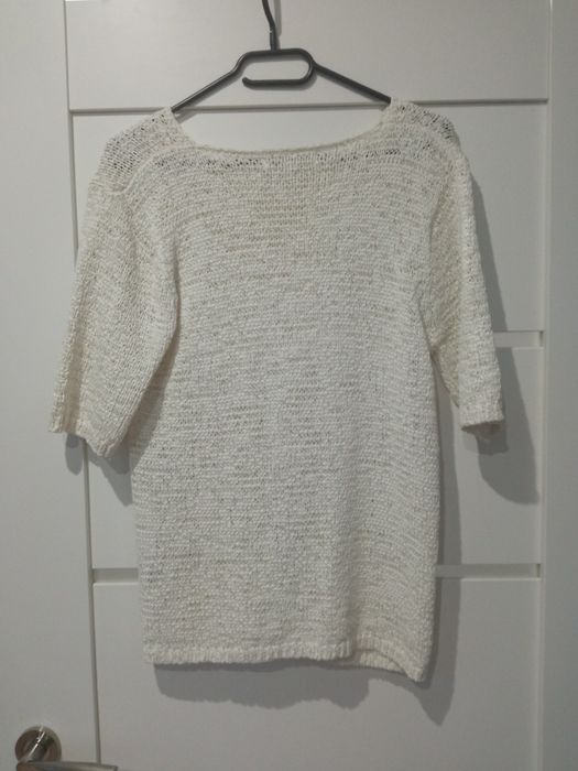 Bluzka sweterek biała