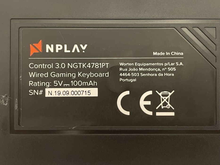 Teclado Mecânico com Leds64552690699778122