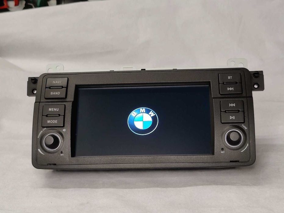 BMW E46 Rádio Android CarPlay Android Auto sem Fios – GPS Wi-Fi