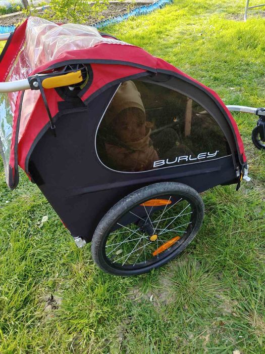 Sprzedam, zamienię Przeczepka rowerowa dwuosobowa BURLEY