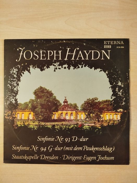 Joseph Haydn Sinfonie Nr. 93 D-dur płyta winylowa