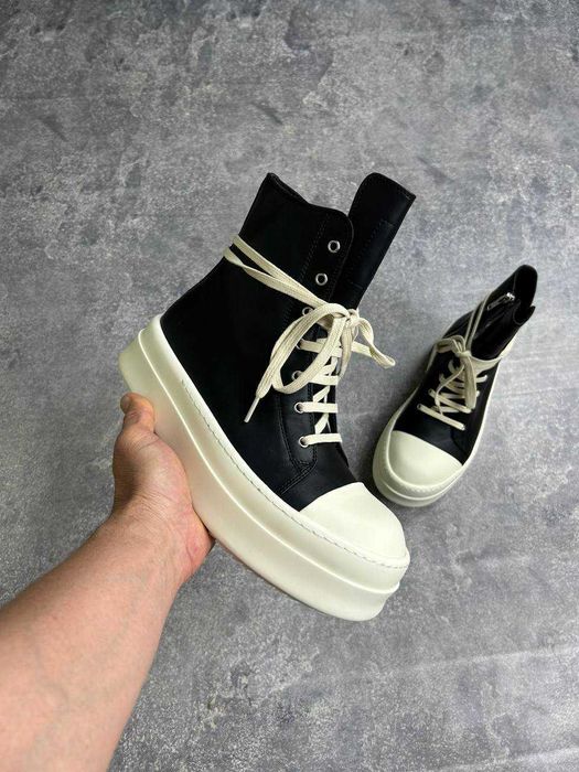 Кеди Rick Owens DRKSHDW megabumper sneakers ramones geobasket кеды