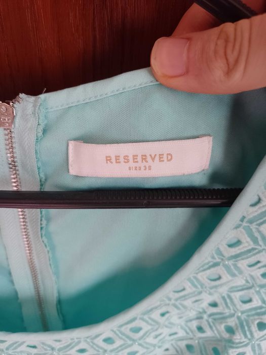 Sukienka Reserved turkusowa nowa z metką rozmiar S M