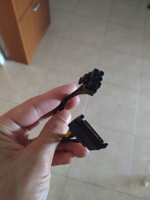 12-Pin SATA to 6-Pin GPU Adapter **New64751448461187120