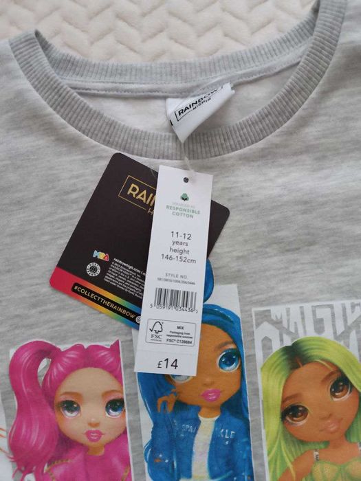 Світшот светр George Rainbow High 10-12