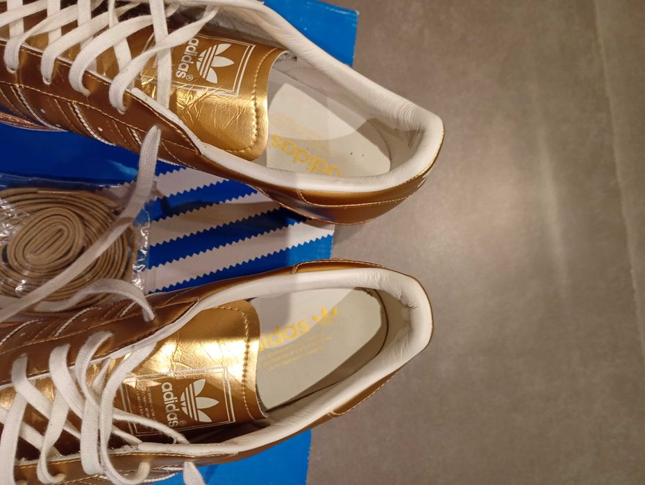Buty Adidas superstar 80s metal gold metallic