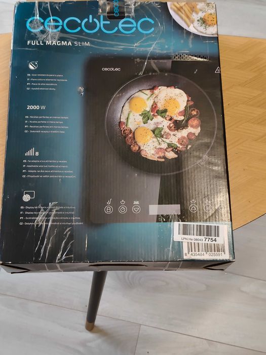 Cecotec Płyta indukcyjna Full Magma Slim 2000W używana